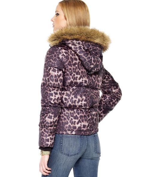 robe pull michael kors|michael kors leopard coat.